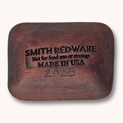 Smith Redware Primitives Trinket Tiny Rectangle Tray - 3.5" x 2.5"