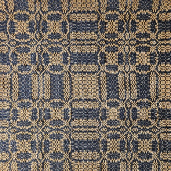 Cambridge Mustard over Black Table Square - 34"