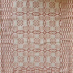 Saratoga Rust Linen Short Runner - 14" x  32"