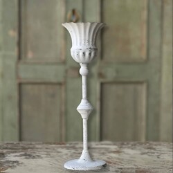Fluted Holder Cream - 13"