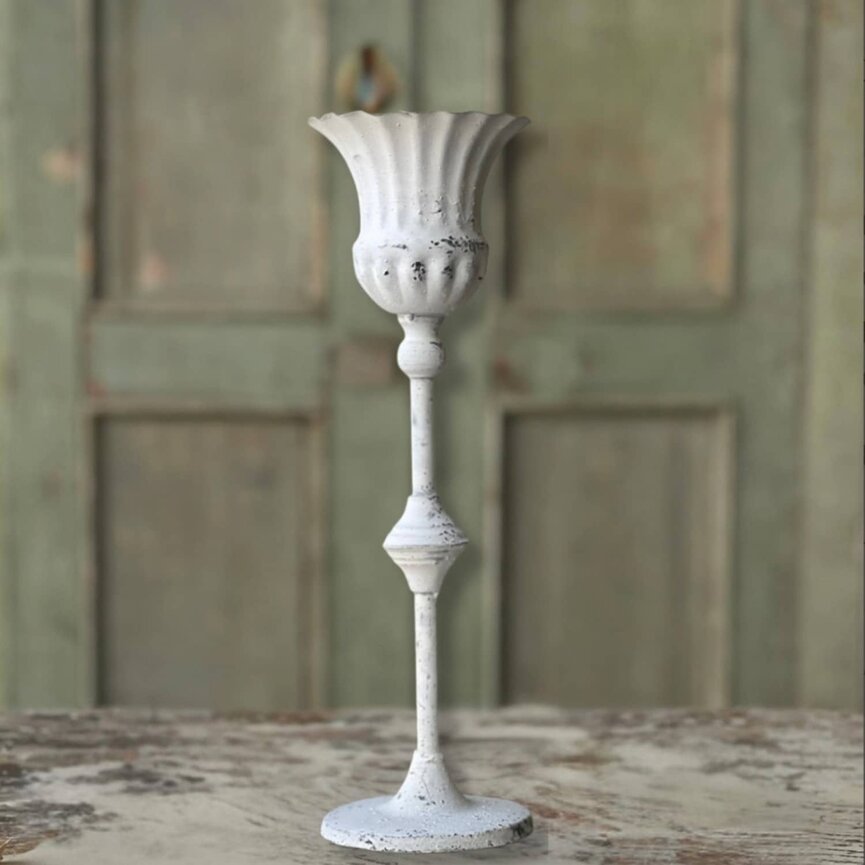 Fluted Holder Cream - 13"