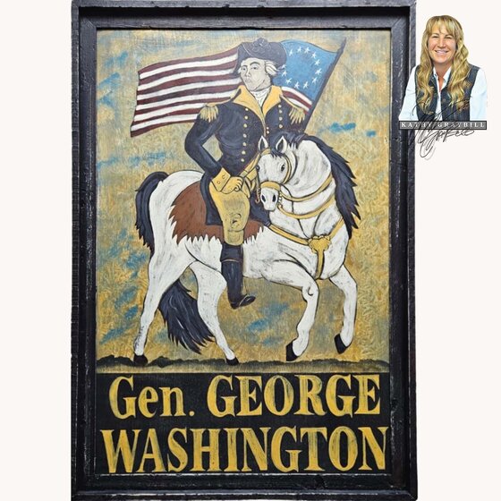 General George Washington Original Art