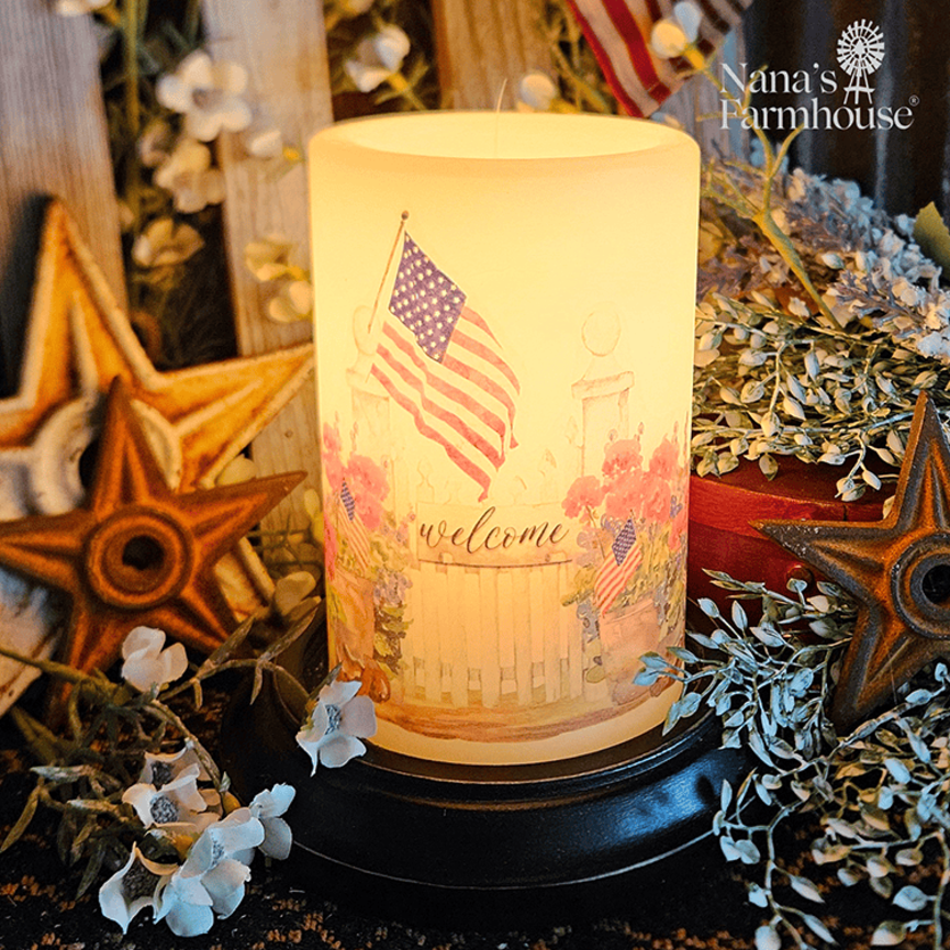 Garden Gate USA Candle Sleeve - Vanilla