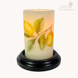 Lemons Candle Sleeve Vanilla