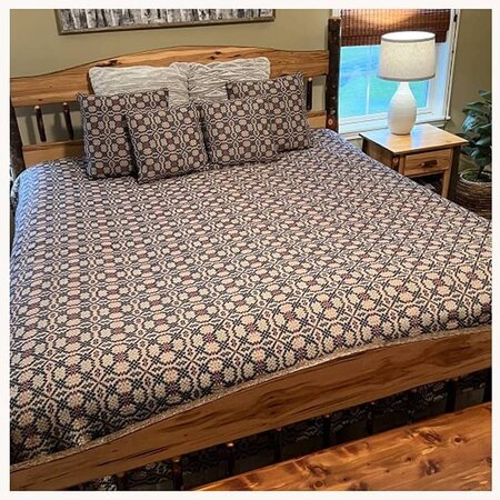 Patriots Knot Brick Navy Linen Collection