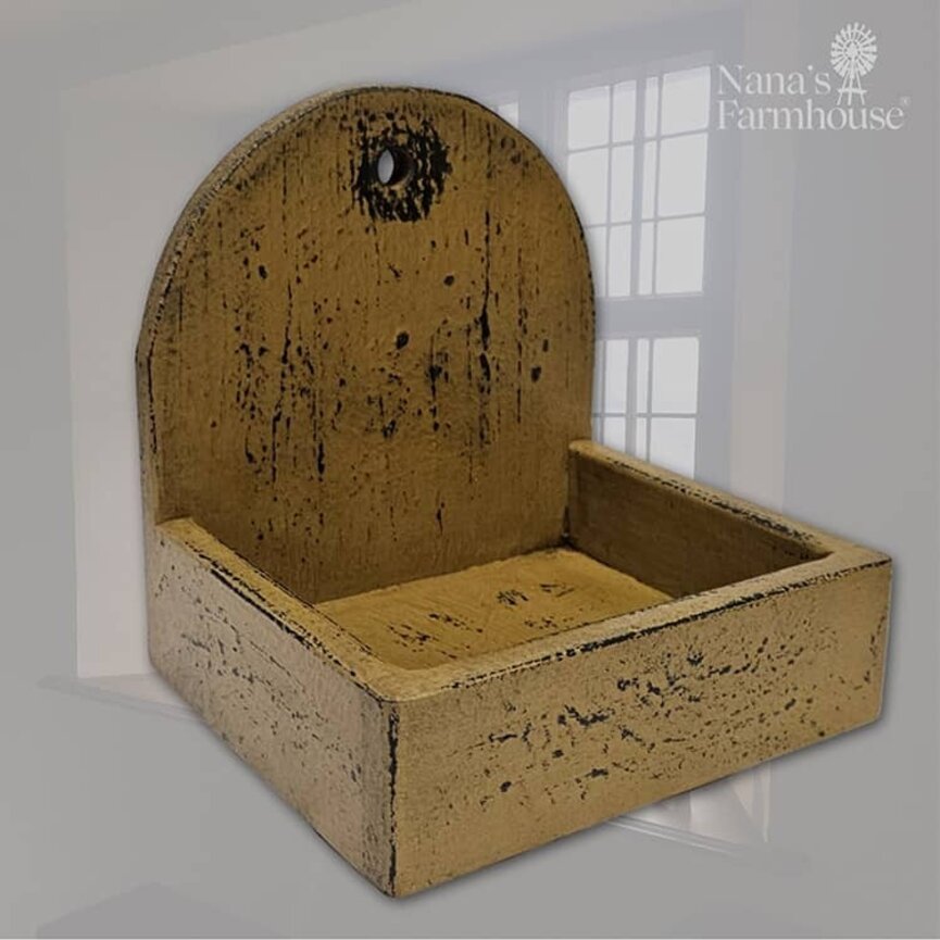 Wood Soap Candle Box - 7" x 7" x 6"