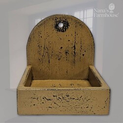 Wood Soap Candle Box - 7" x 7" x 6"