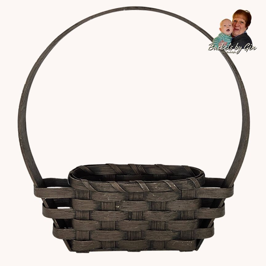 Between The Door Basket with Round Handle - 13.5" x 12"