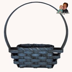 Between The Door Basket with Round Handle - 13.5" x 12"