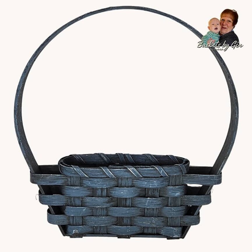 Between The Door Basket with Round Handle - 13.5" x 12"