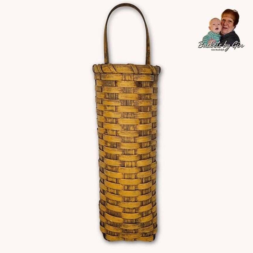 Tall Flower Stem Basket - 22" x 4.5" x 5"