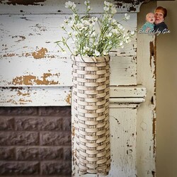 Tall Flower Stem Basket - 22" x 4.5" x 5"