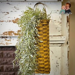 Tall Flower Stem Basket - 22" x 4.5" x 5"