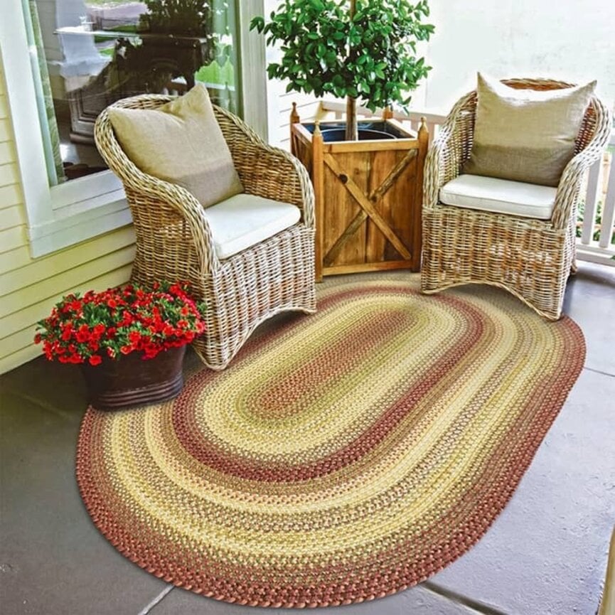 Barcelona Ultra Durable Braided Rugs - Various Sizes