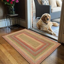 Homespice Azalea Jute Braided Rug