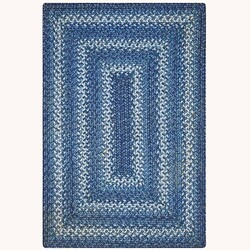 Denim Jute Braided Rug