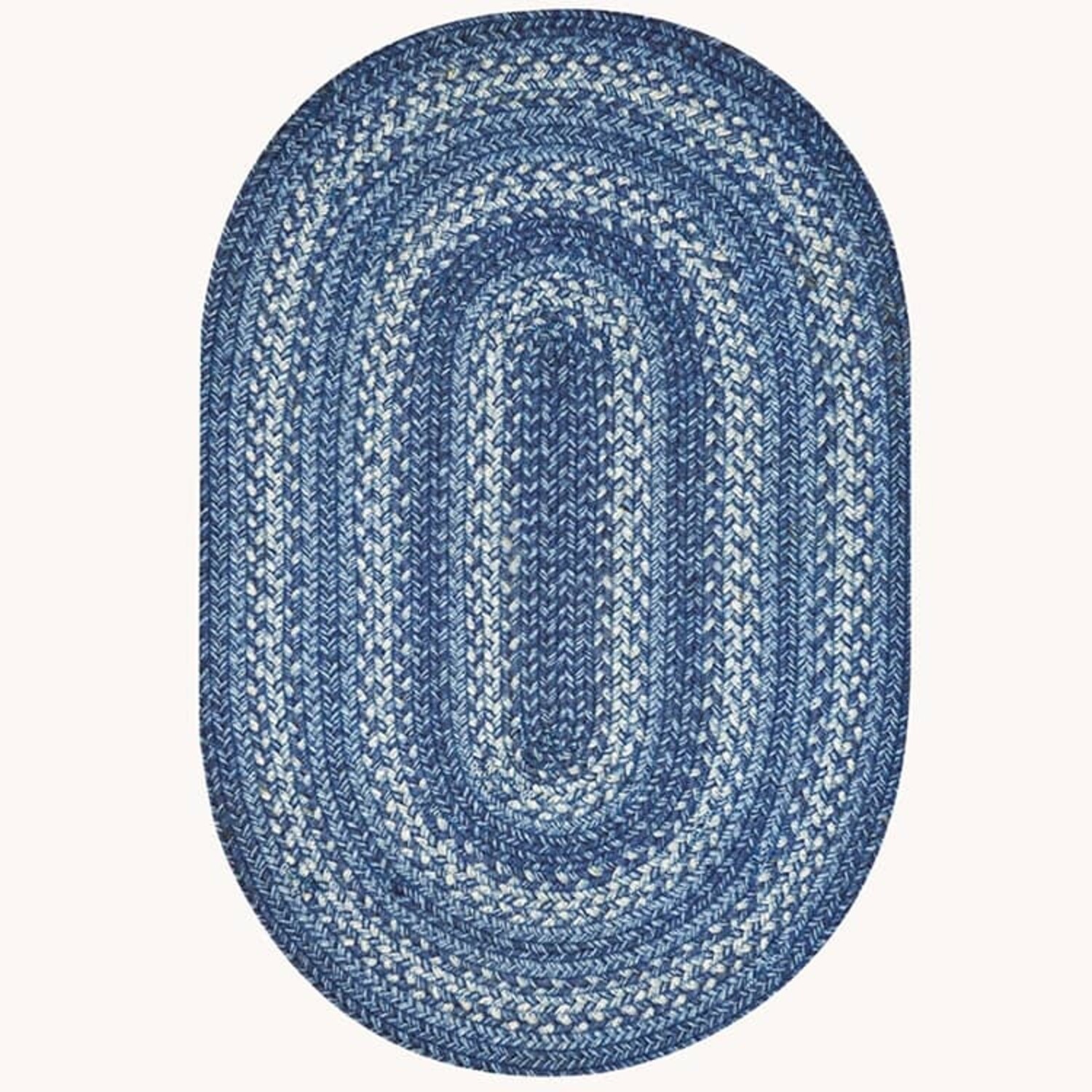 Denim Jute Braided Rug | Affordable Rugs | Nana's Farmhouse - Nana's ...