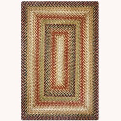 Gingerbread Jute Braided Rug