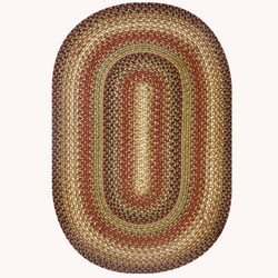 Gingerbread Jute Braided Rug