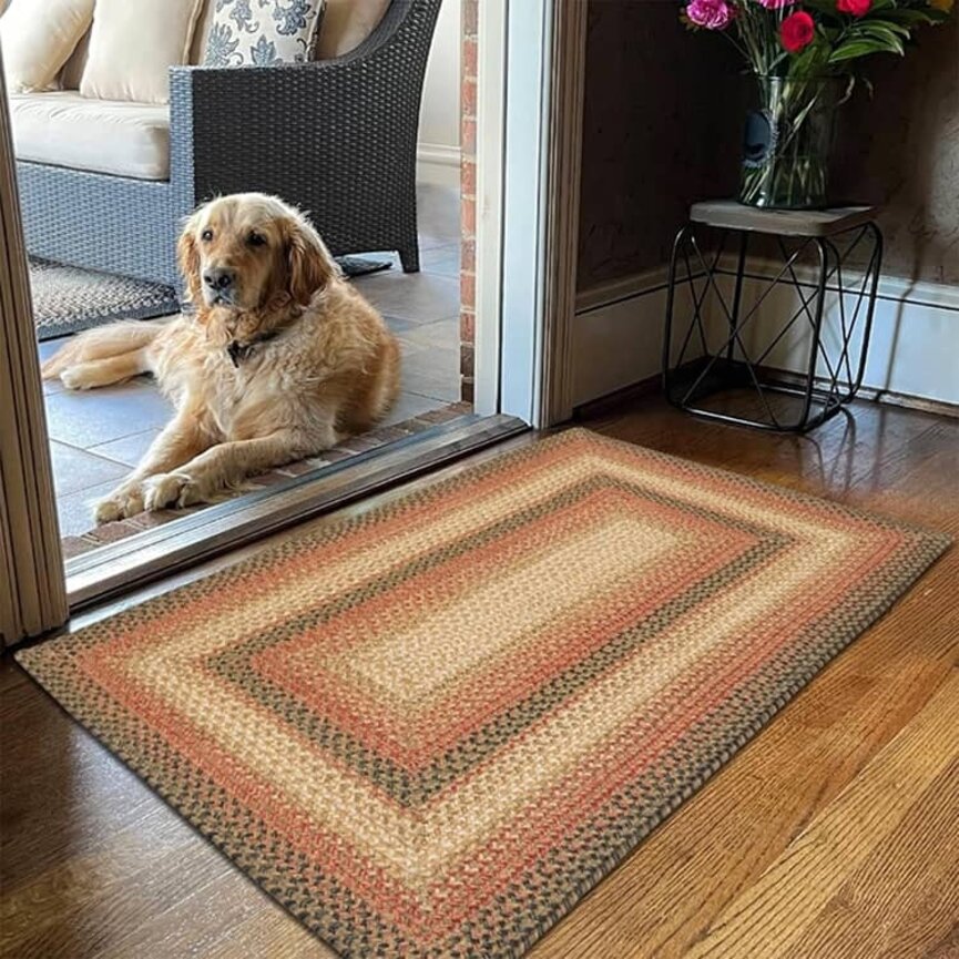 Russett Jute Braided Rug