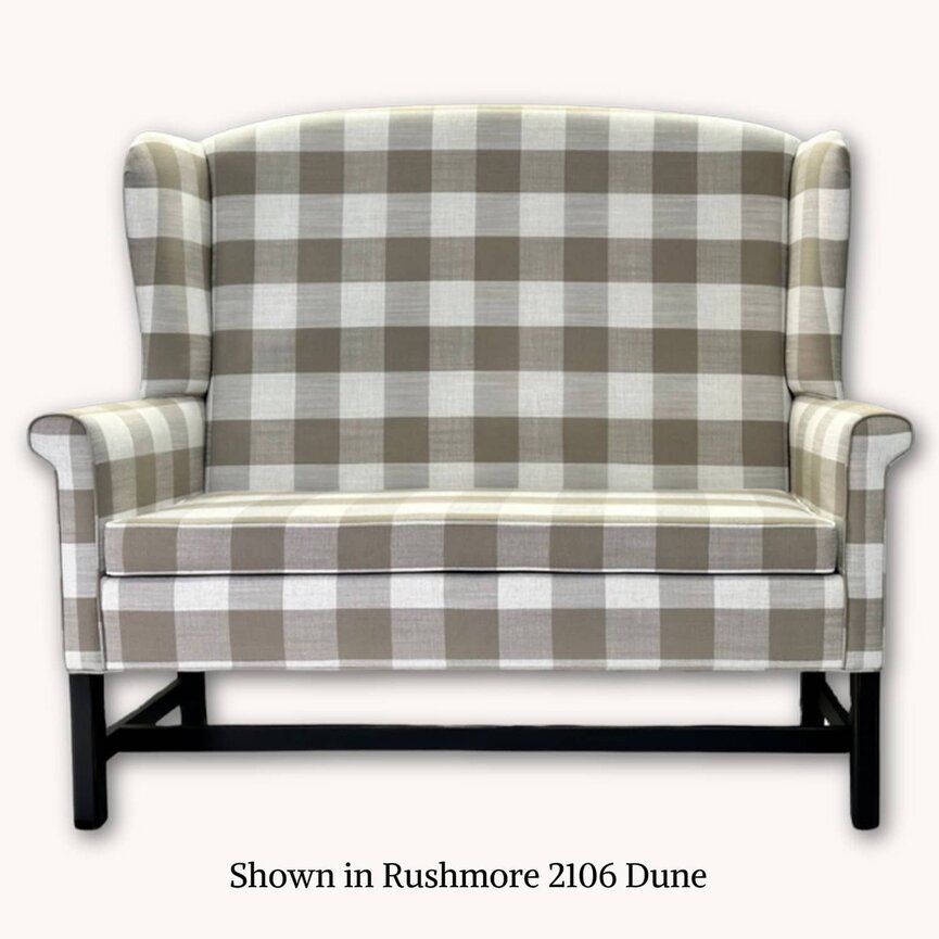 Library Wing Settle | American Primitive Collection