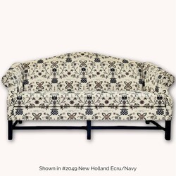 Country Chippendale Sofa - 77"
