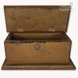 Three Stacking Wooden Boxes - 21" x 17" x 8"