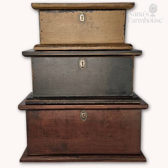 Stacking Wooden Boxes