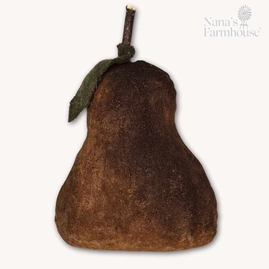 Primitive Pear Weighted Base Brown with Cinnamon - 7.5" x 5"