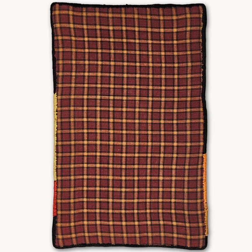 Needle Punched Rug Witch with Pumpkins Mat - 14 " x 9"