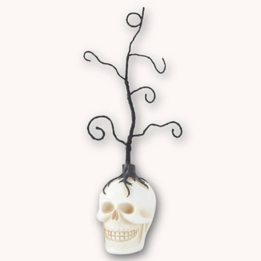 Skull Halloween Tree - 26"