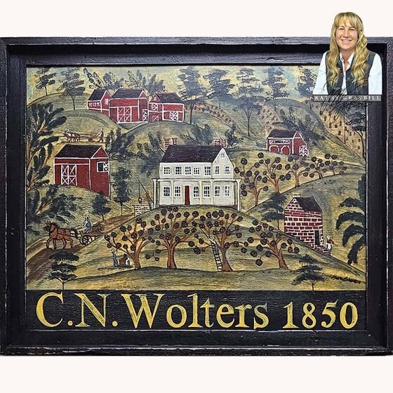 C.N. Wolters Original Artwork