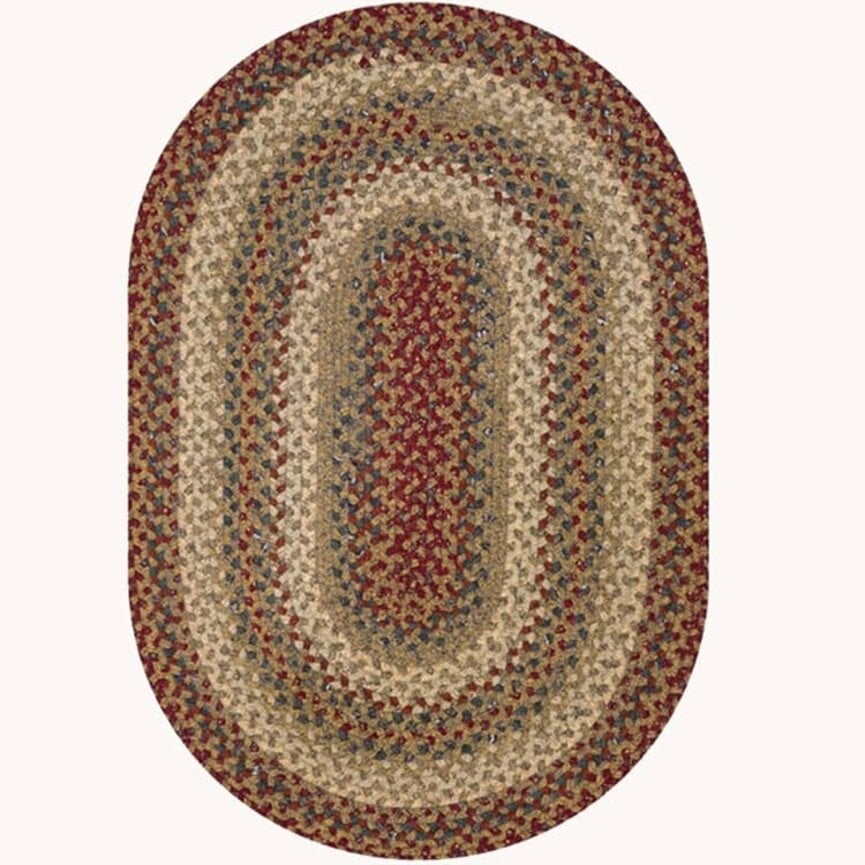 Pumpkin Pie Cotton Braided Rug