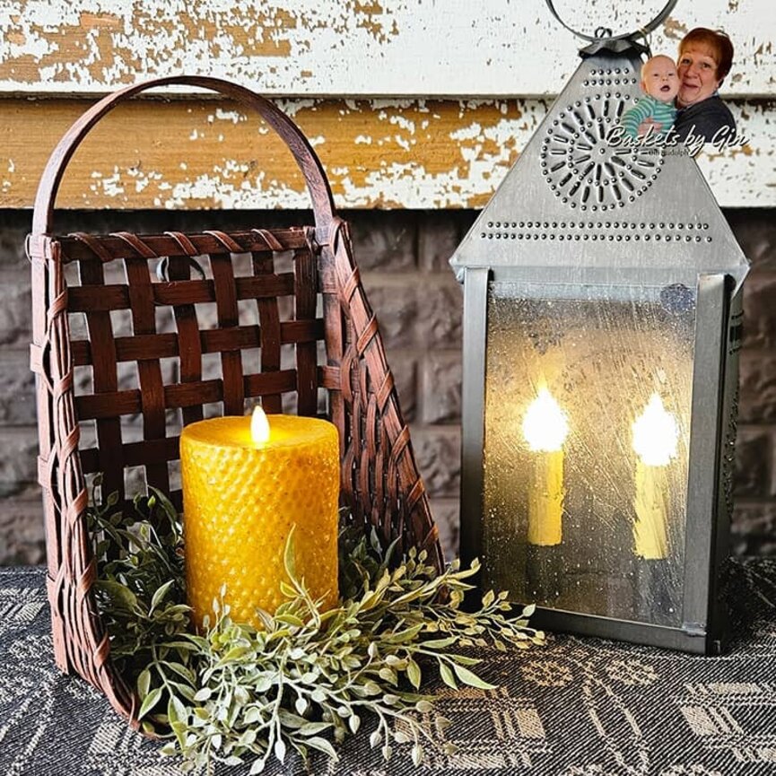 Wall Shelf Basket - 14" x 8.5" x 5.5"