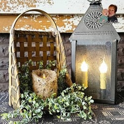 Wall Shelf Basket - 14" x 8.5" x 5.5"