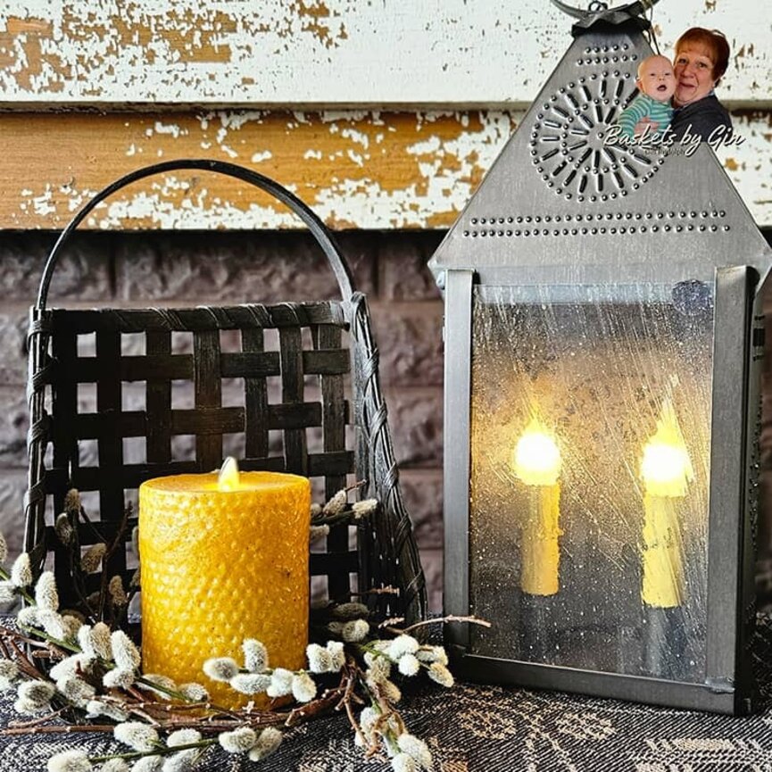 Wall Basket Shelf - 12" x 8.25" x 5"