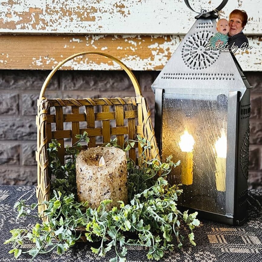 Wall Basket Shelf - 12" x 8.25" x 5"