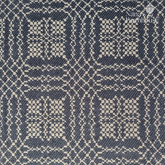 Nantucket Black Tan Throw