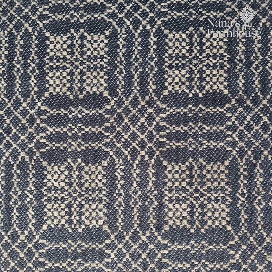 Nantucket Black Tan Throw - 52" x 74"