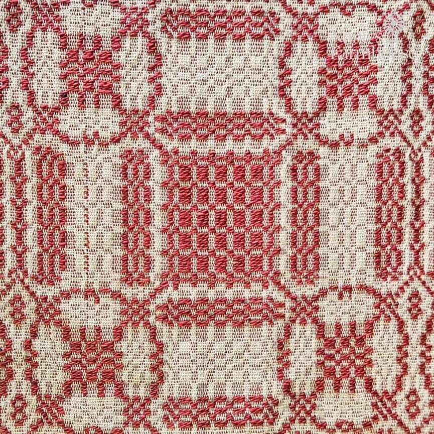 Cambridge Red Tan Long Runner - 14" x 56"