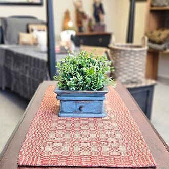 Saratoga Red Tan Short Runner - 32"