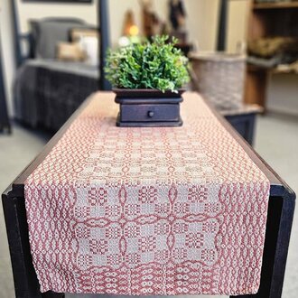 Saratoga Long Runner Rust Linen