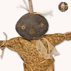 Mr. Little Scarecrow Doll - 14"
