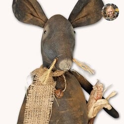 Mr. Ratatouille Mouse Doll with Chubby Belly - 23"