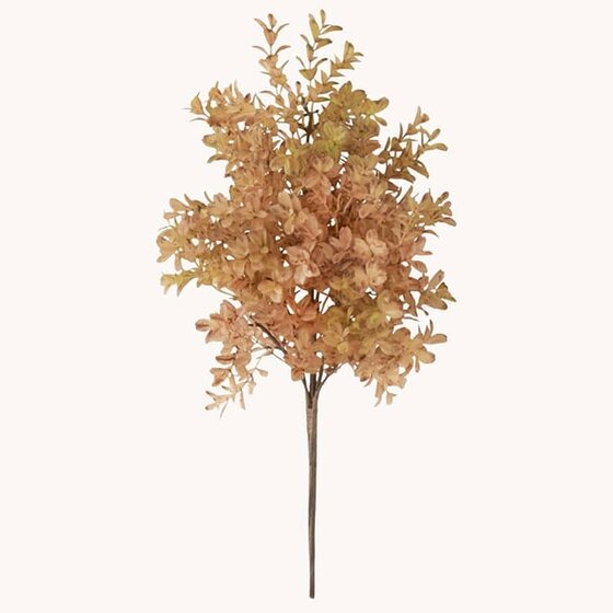 Brown with Green Myrtle Bush - 16"