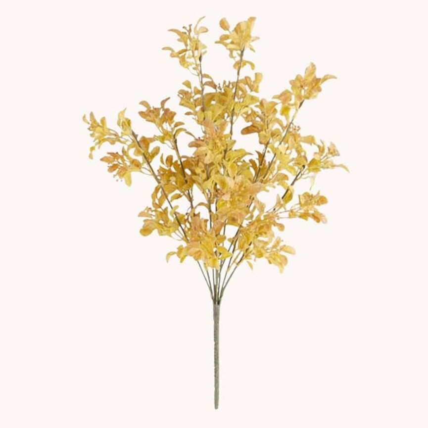 Yellow & Orange Leaves Bush - 18.5"