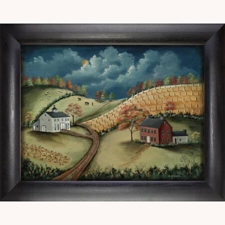 Autumn Harvest by Barbara Jeffords Framed Print - 16"