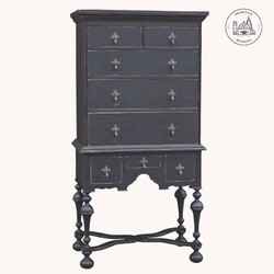 High Boy 64 T x 32.5 W x 20 D