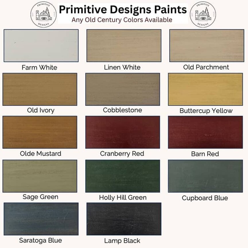 Butterfly Table with Pine Top & Black Rubbed Legs