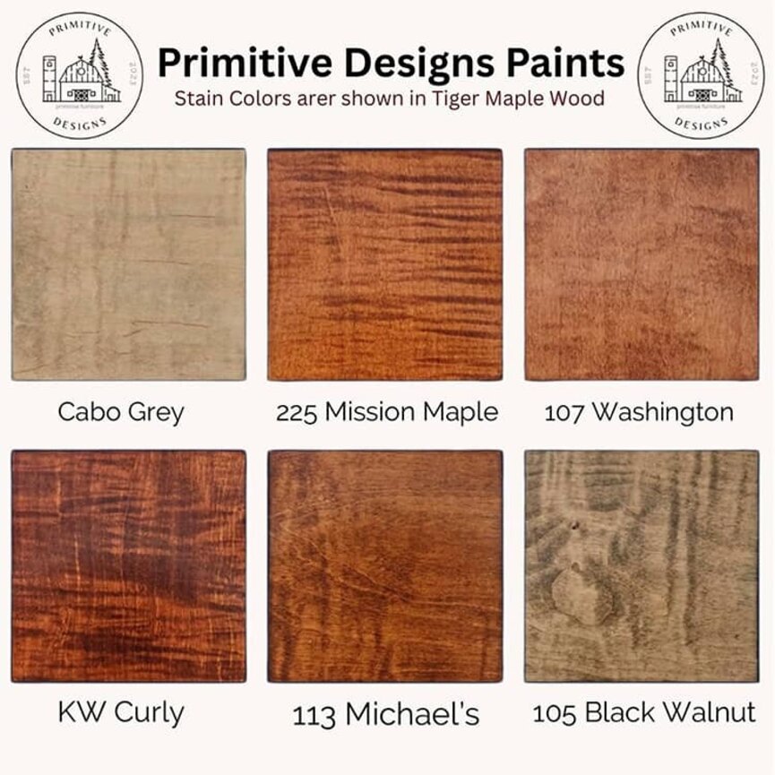 William & Mary Table Pine Top with Black Rubbed Legs